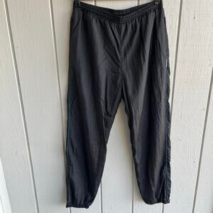 Givenchy 90s Activewear Nylon Windbreaker Track Pants Joggers Black Men’s Size L